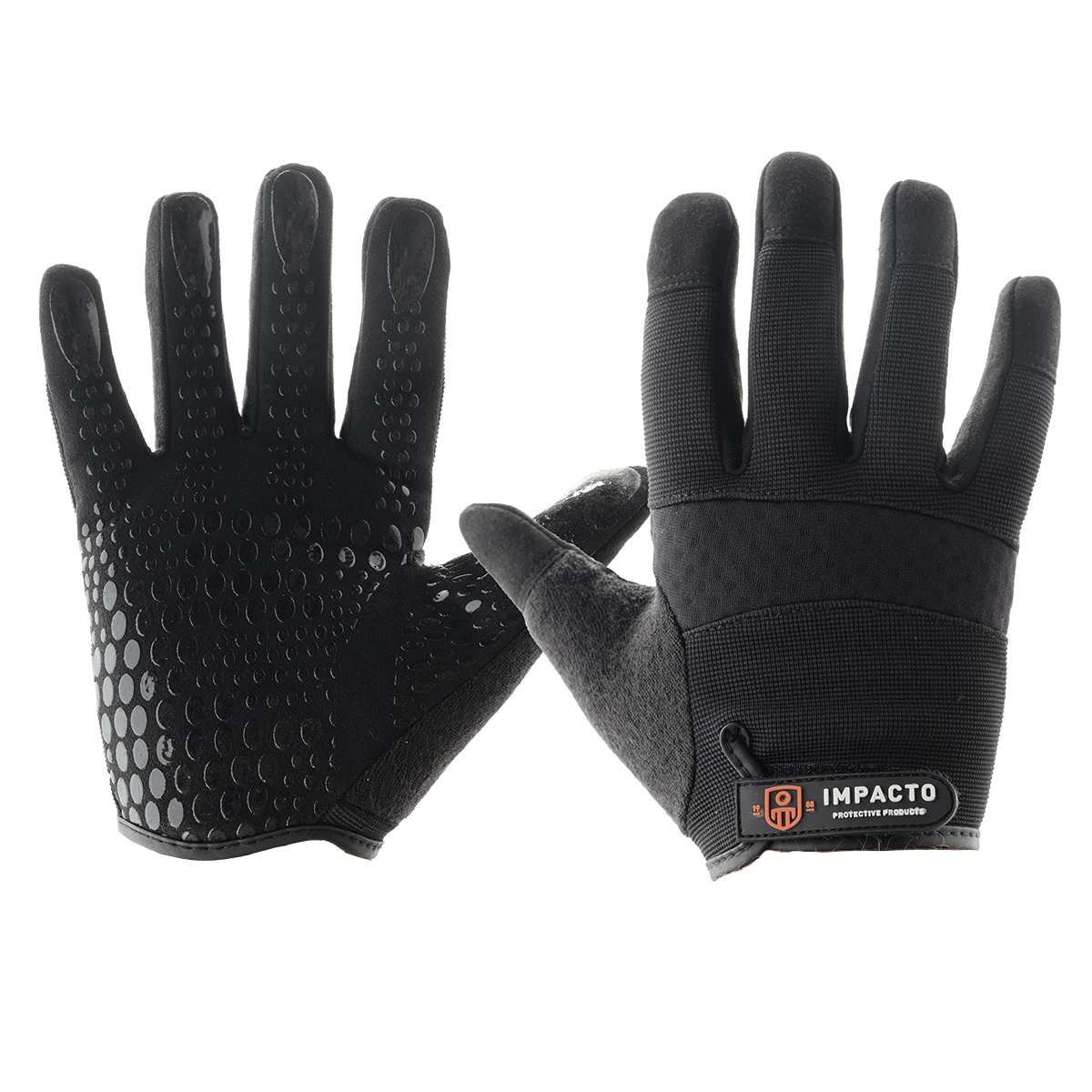 IMPACTO WG408LPR WORK GLOVE BLACK MECHANICS - Ergonomic